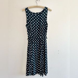 Vintage 1980’s Laura Ashley Polkadot dress size 8